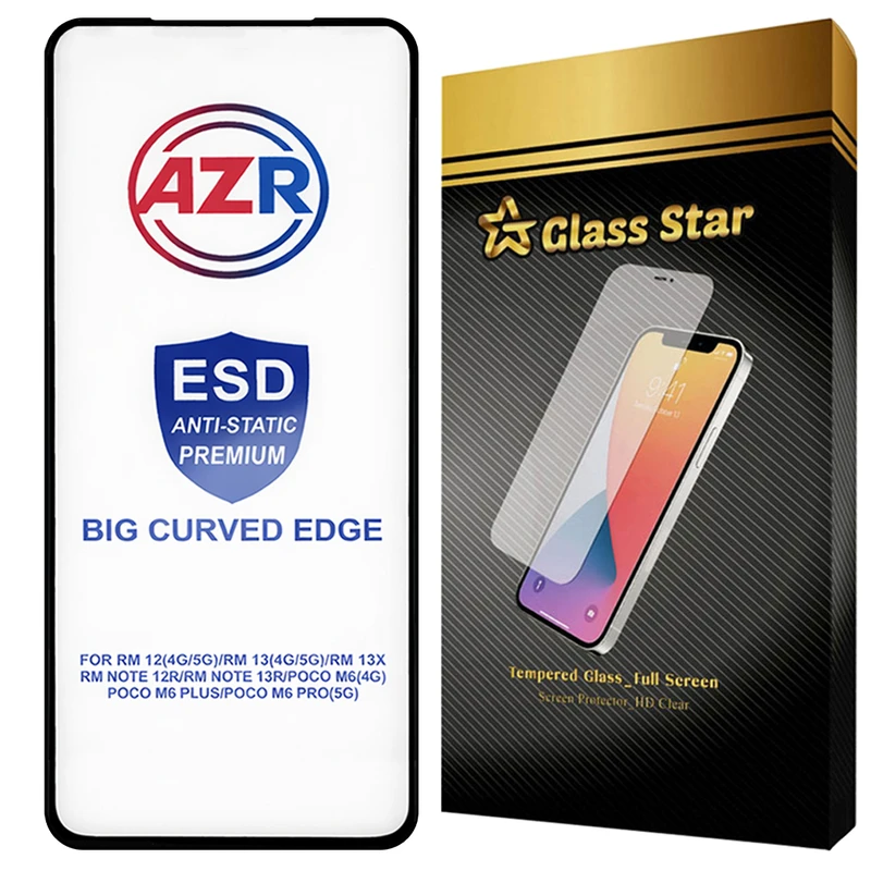 محافظ صفحه نمایش گلس استار مدل AZRG مناسب برای گوشی موبایل شیائومی Poco X3 / Poco X3 NFC