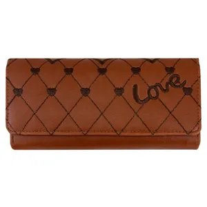 کیف پول زنانه مدل گلدوزی عشق کد KZD38-1210