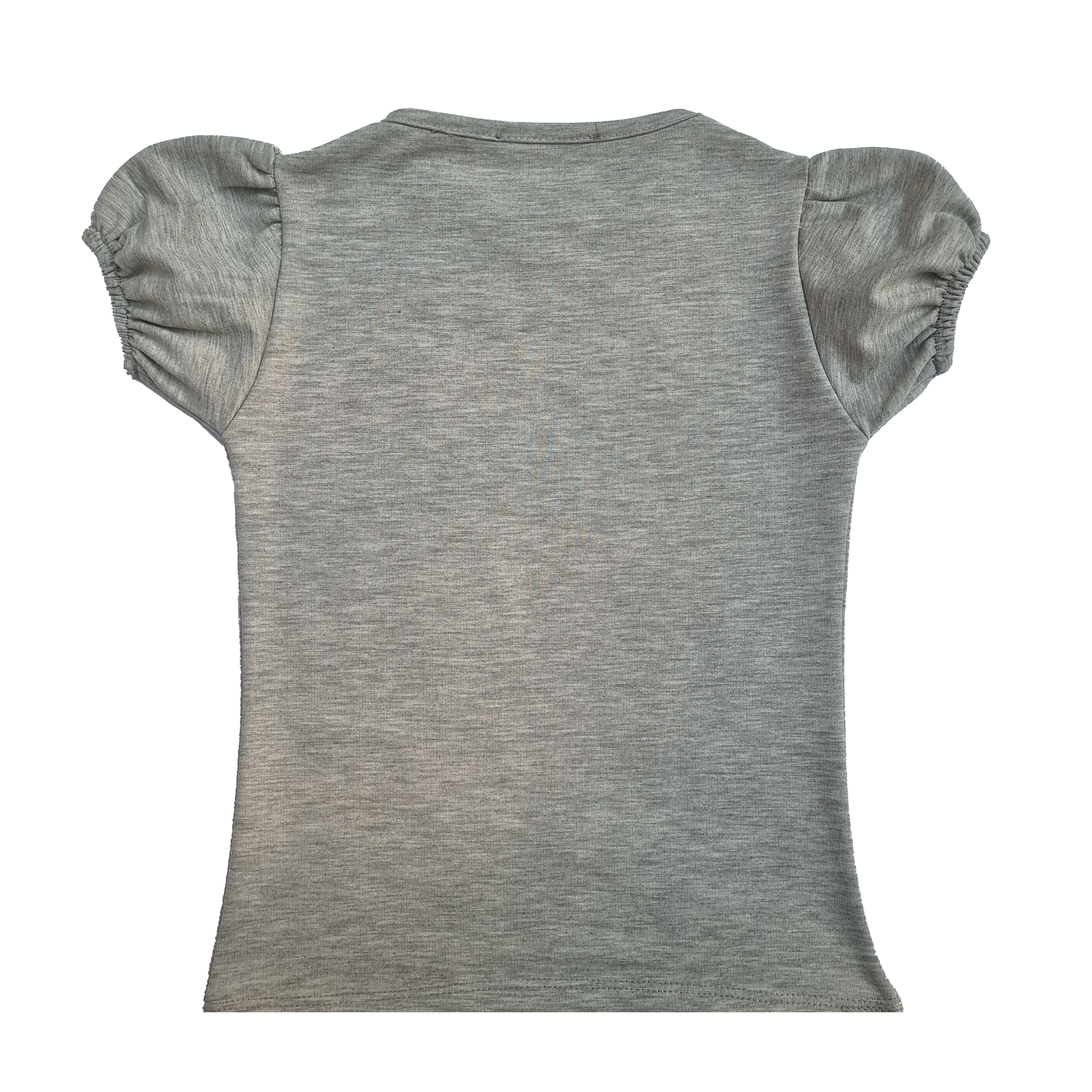 تی شرت دخترانه افراتین مدل دلقک رنگ طوسی -  - 3