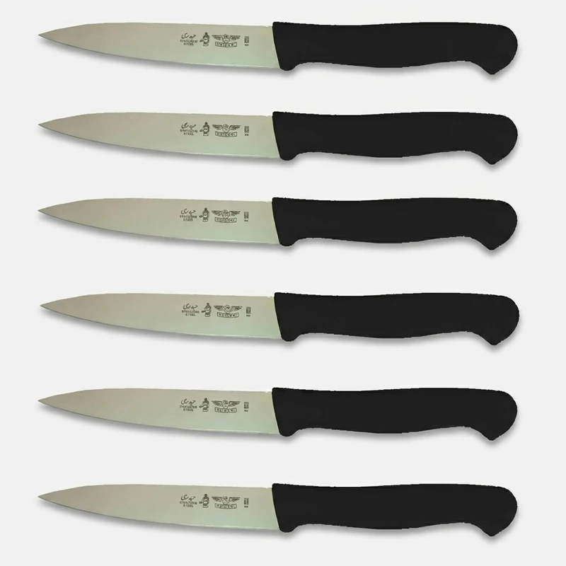 چاقو آشپزخانه حیدری مدل CH-01 بسته 6 عددی