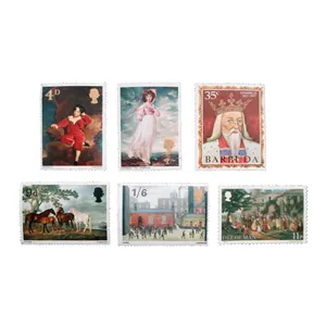 تمبر یادگاری مدل تابلو نقاشی کد ART-202 مجموعه 6 عددی