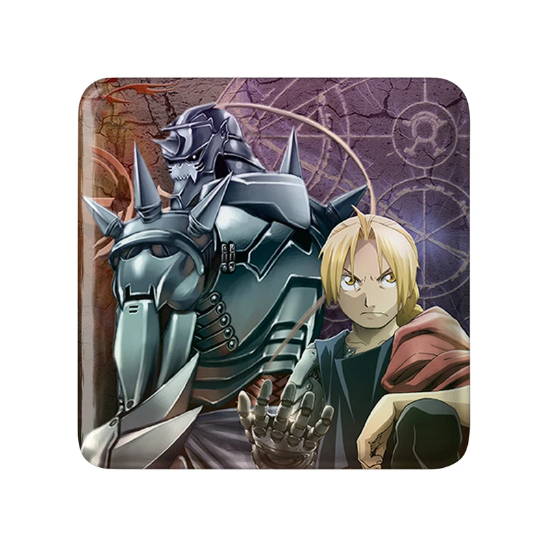 مگنت خندالو طرح ادوارد و آلفونس انیمه کیمیاگر تمام فلزی Fullmetal Alchemist کد 12666