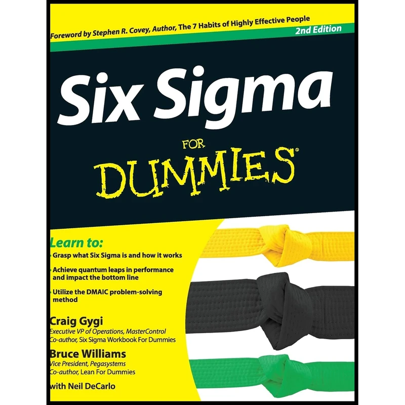 کتاب Six Sigma For Dummies اثر Craig Gygi and Bruce Williams انتشارات For Dummies