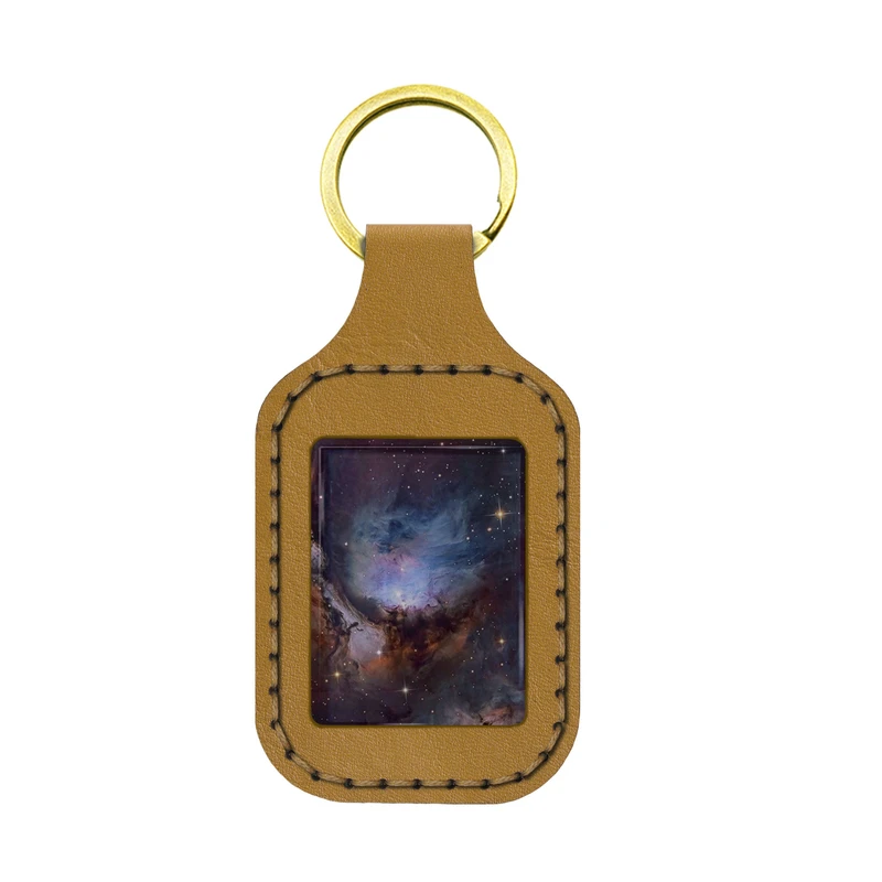 جاکلیدی دستی چرمی  مدل srn3 طرح GALAXY