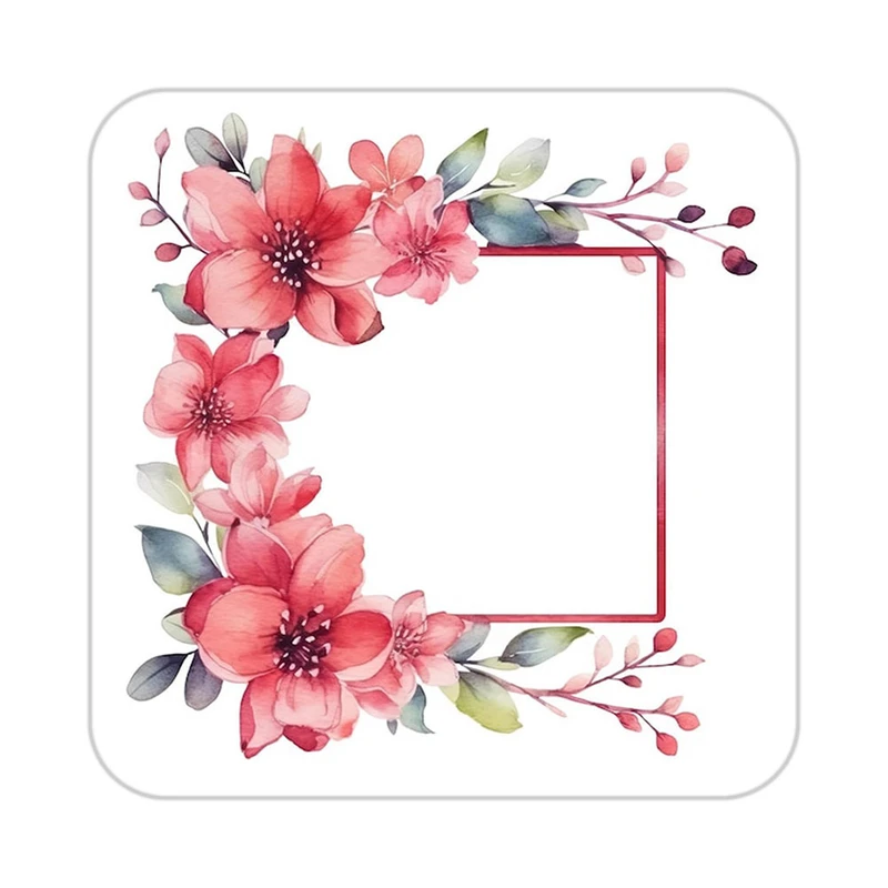 زیر لیوانی کاکتی طرح گل مدل mp17422