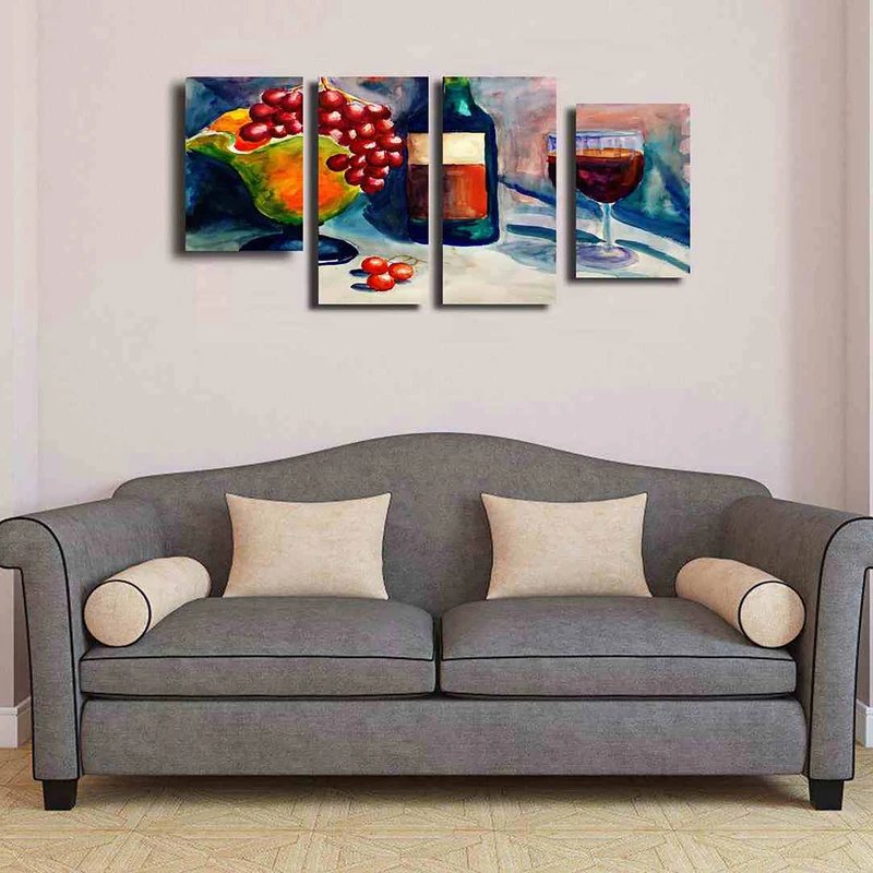 تابلو شاسی بکلیت طرح نقاشی مدل 242 مجموعه 4 عددی