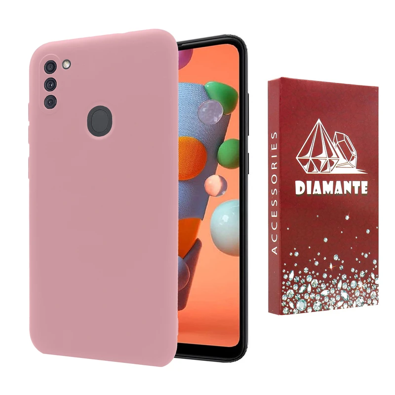 کاور دیامانته مدل silick_77 Rd مناسب برای گوشی موبایل سامسونگ Galaxy A11