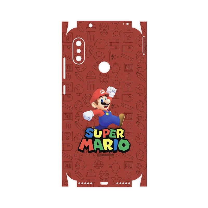 برچسب پوششی ماهوت مدل Super-Mario-Game-FullSkin مناسب برای گوشی موبایل شیائومی Redmi Note 6 Pro