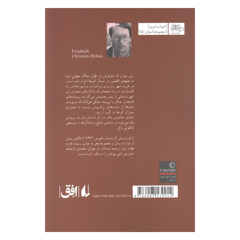 کتاب تصویر مادر در قاب جوانی اثر فریدریش کریستیان دلیوس نشر افق