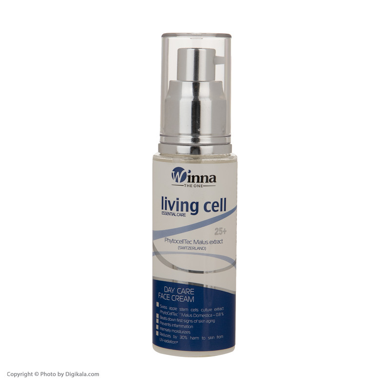 کرم ضد چروک دوان واینا مدل living cell وزن 50 گرم