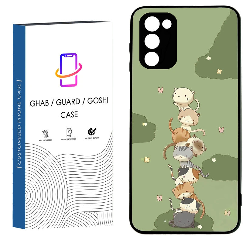 کاور قاب گارد گوشی طرح دخترانه کد 44 - TPU مناسب برای گوشی موبایل سامسونگ Galaxy A02S