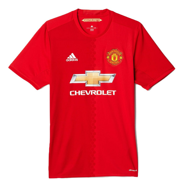 تی شرت ورزشی آستین کوتاه مردانه Manchester United FC Home Replica - آدیداس