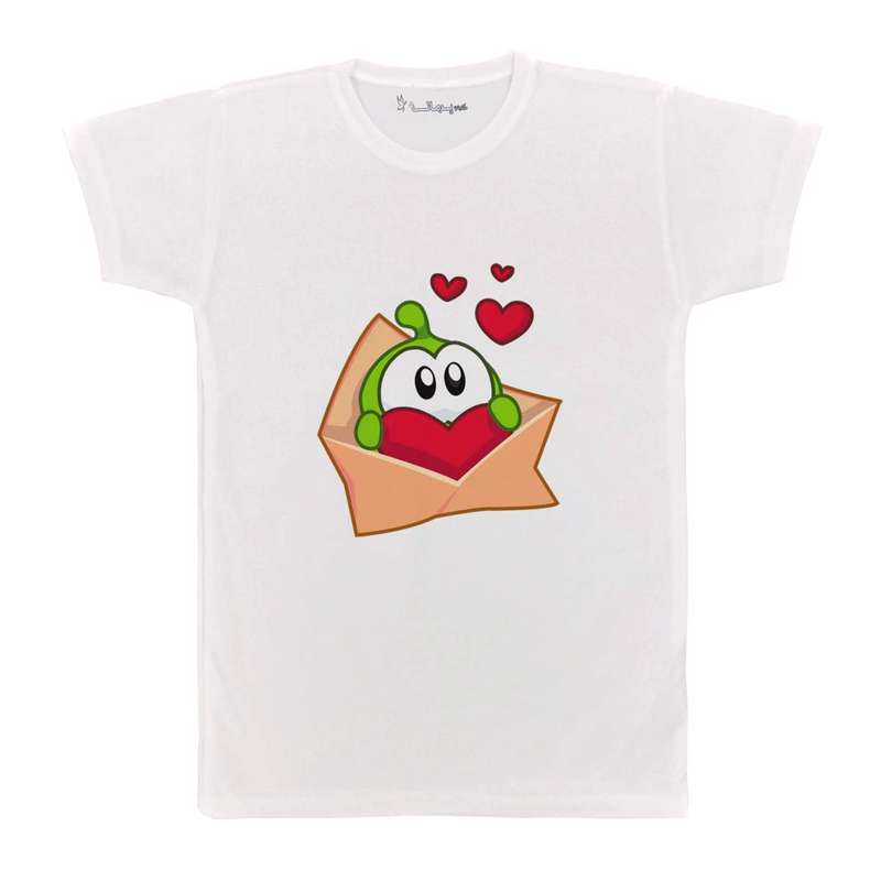 تی شرت بچگانه پرمانه طرح om nom کد pmt.2688