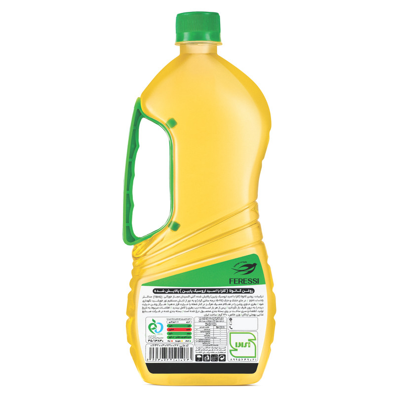 روغن کانولا فرسی - 800 میلی لیتر بسته 10 عددی
