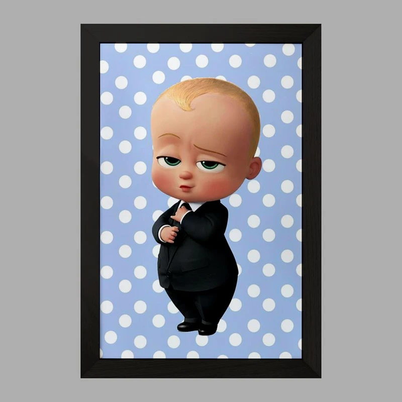تابلو خندالو مدل انیمیشن بچه رئیس The Boss Baby  کد 1372