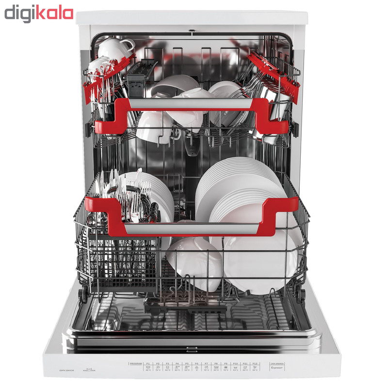 ماشین ظرفشویی 16 نفره زیرووات مدل ZDPN 1S641