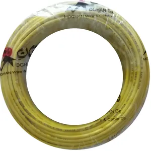 سیم برق 1 در 4 سیم و کابل مغان مدل Pure 99.99 Yellow