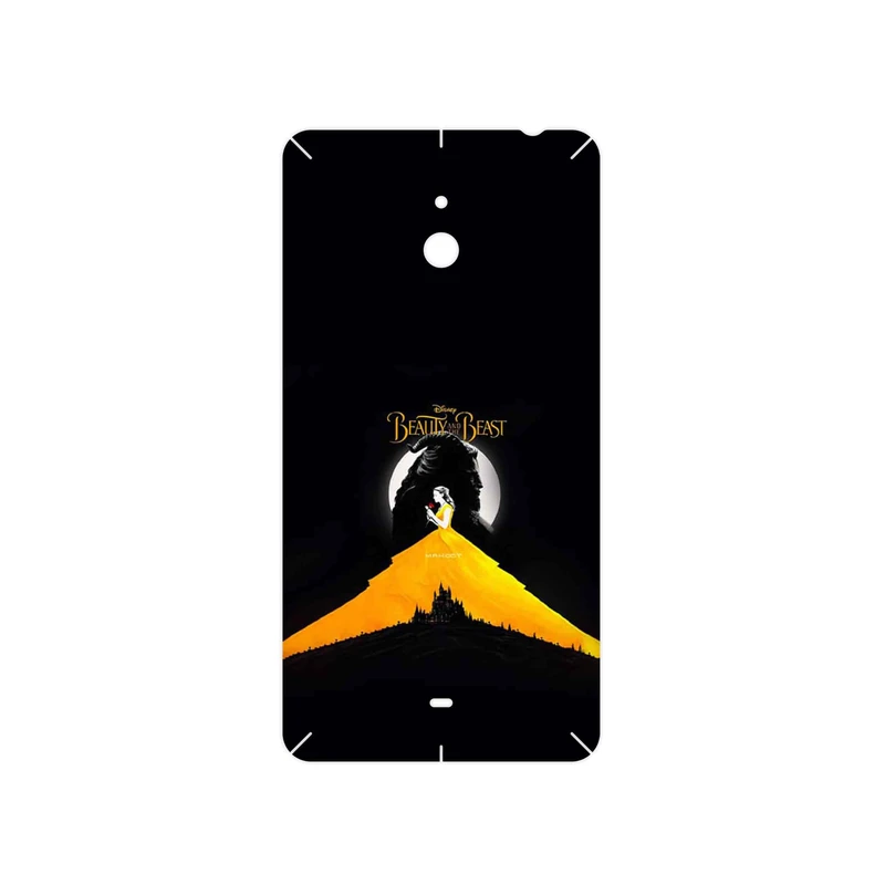 برچسب پوششی ماهوت مدل Beauty and the Beast مناسب برای گوشی موبایل نوکیا Lumia 1320