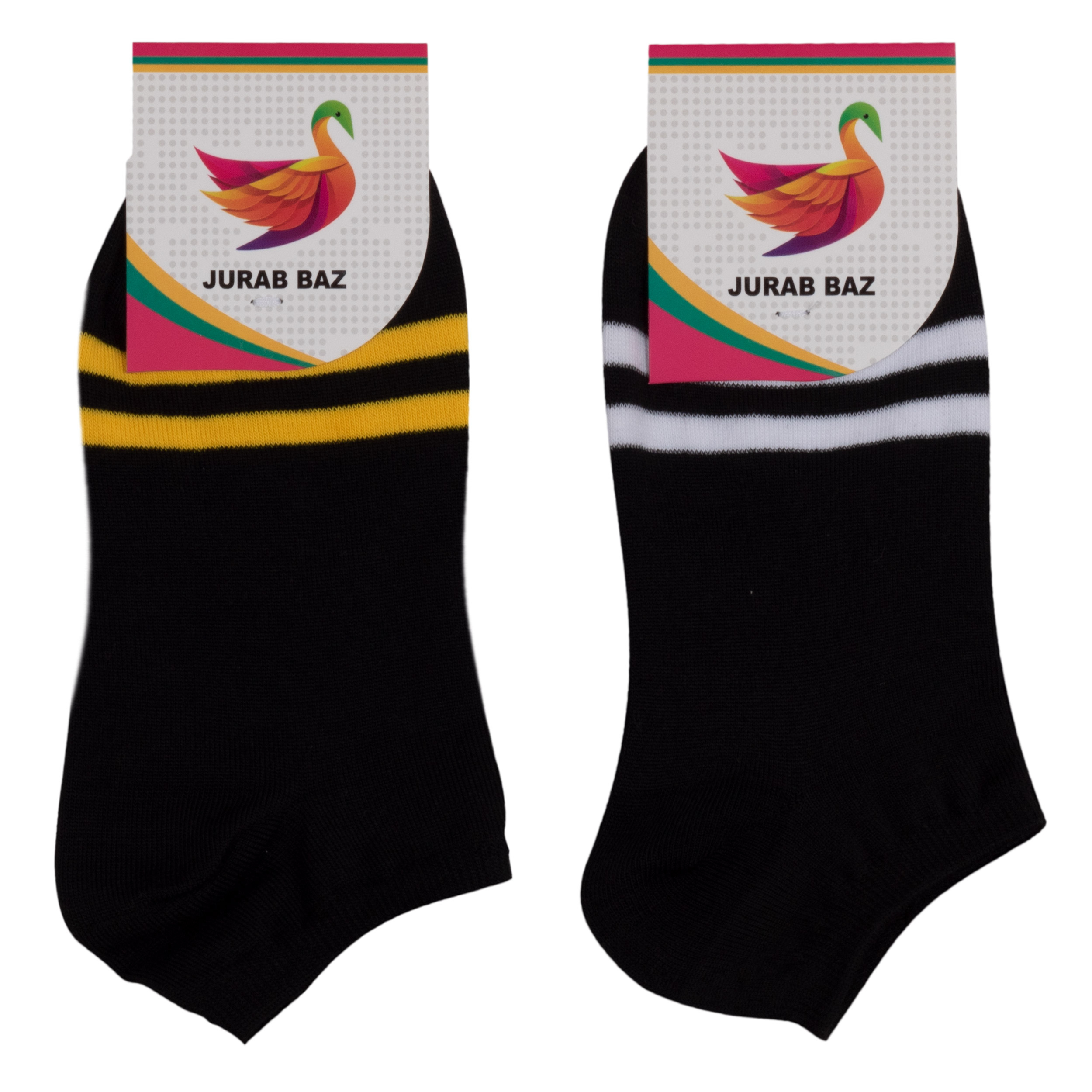 جوراب دخترانه کد JB 39 مجموعه 2 عددی