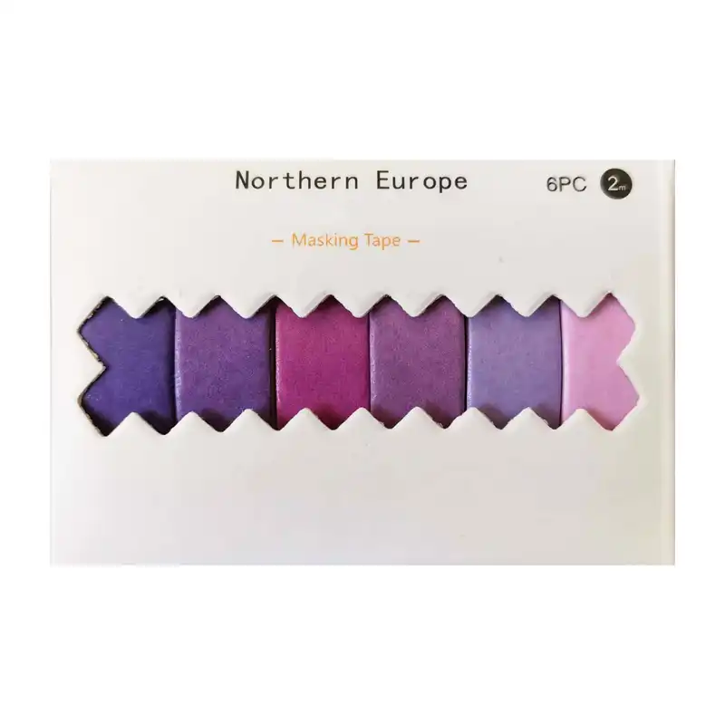 چسب نواری مدل واشی PUR عرض 1 سانتی متر بسته 6 عددی