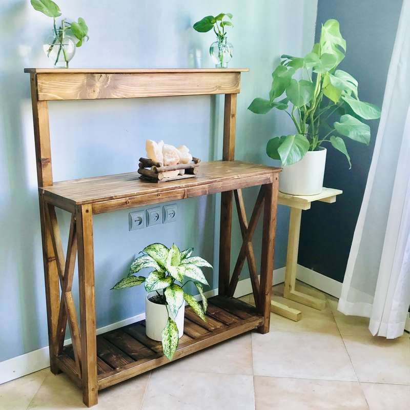 کنسول روستیک دکور مدل KL300