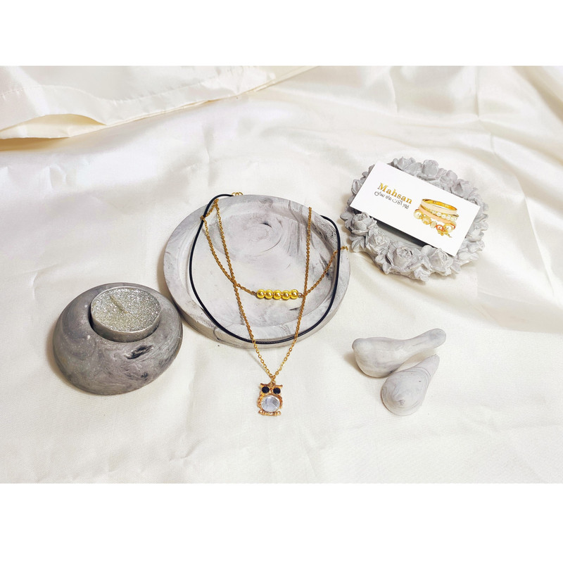 گردنبند دخترانه مدل جغد گردنبند دخترانه مدل جغد