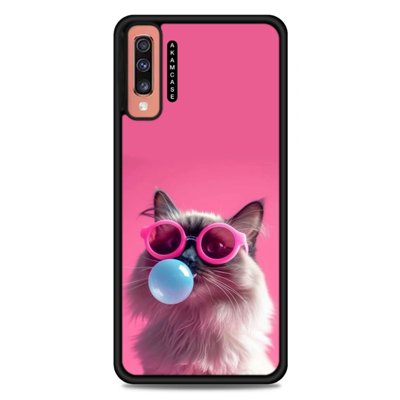 کاور آکام مدل AMC-WSGA70-CATS-37 مناسب برای گوشی موبایل سامسونگ Galaxy A70