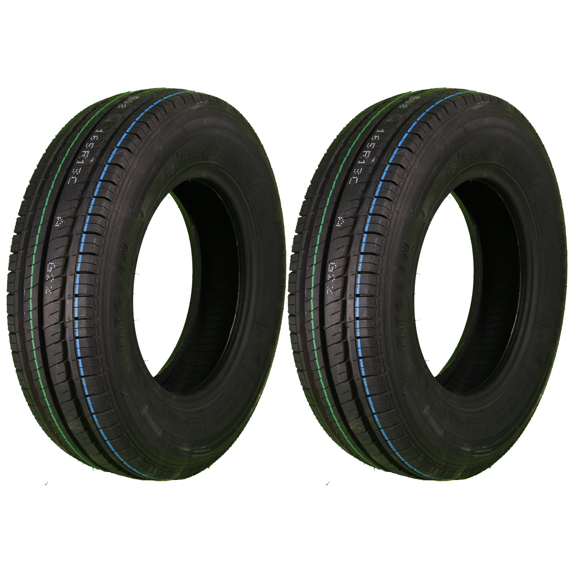 لاستیک خودرو نیولین مدل NEOLAND-VAN سایز 165/80R13 - دو حلقه