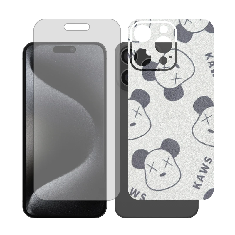 محافظ صفحه نمایش گلس مدل Together مناسب برای گوشی موبایل اپل iPhone 15 Pro Max به همراه برچسب پوششی