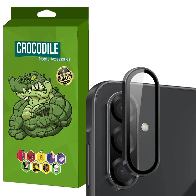 محافظ لنز دوربین کروکودیل مدل C-Ring مناسب برای گوشی موبایل سامسونگ Galaxy A26 / A36 / A56