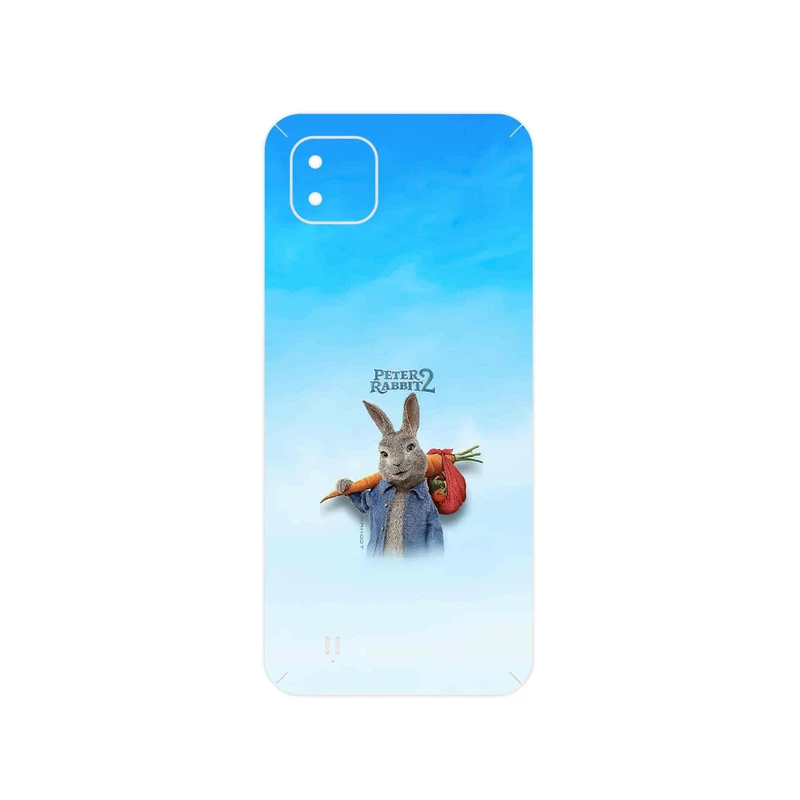 برچسب پوششی ماهوت مدل Peter Rabbit مناسب برای گوشی موبایل ریلمی C11 2021