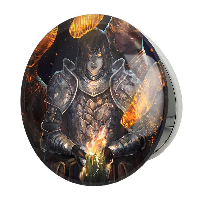 آینه جیبی خندالو طرح بازی الدن رینگ (Elden Ring) مدل تاشو کد 31274