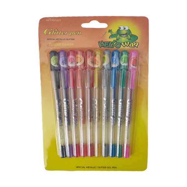 خودکار مدل اکلیلی میوه ای کد GP-301 بسته 10 عددی