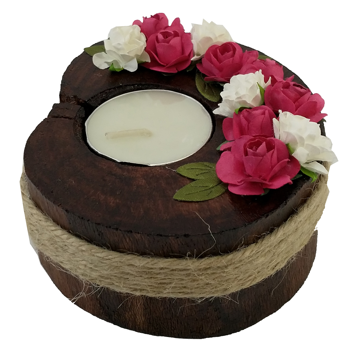 جا شمعی چوبی کد 98