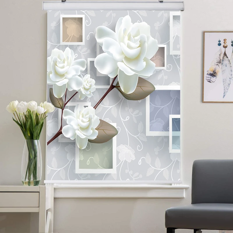 پرده شید زیو کد 3DF020 سایز 200 × 130 سانتی‌ متر