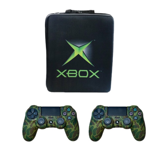 کیف حمل کنسول بازی پلی استیشن ۴ مدل Xbox به همراه محافظ دسته 