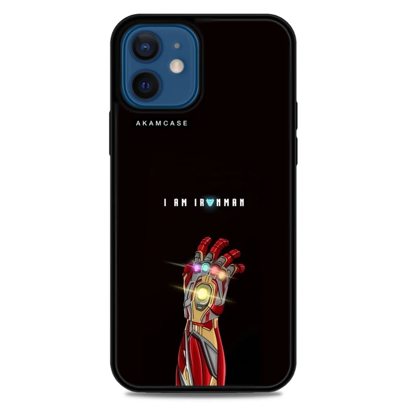 کاور آکام مدل AMC-WA12M-IRON MAN10 مناسب برای گوشی موبایل اپل iPhone 12 Mini