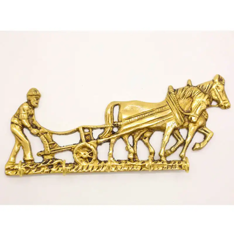 جاکلیدی برنزی طرح کشاورز و ارابه