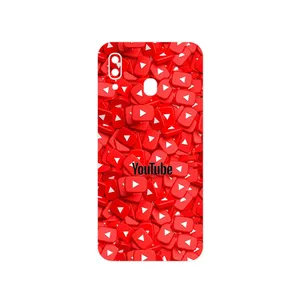 MAHOOT Youtube Cover Sticker for Samsung Galaxy M10s