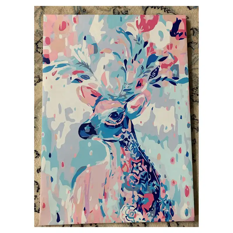 بسته رنگ آمیزی رنگانا طرح گوزن کد RA134