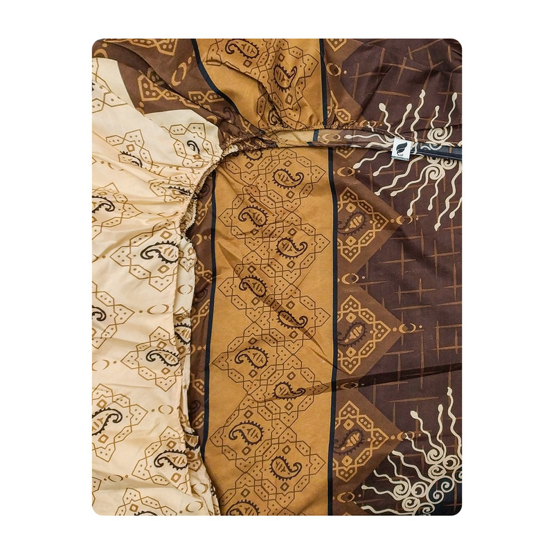 ملحفه آدنو مدل Gilding کد CH23 دونفره سایز 160x200 سانتی متر 