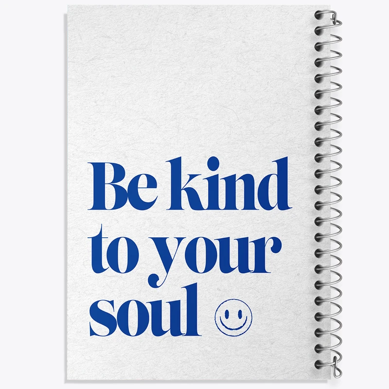دفتر نقاشی 50 برگ خندالو طرح Be Kind To Your Soul کد N2343