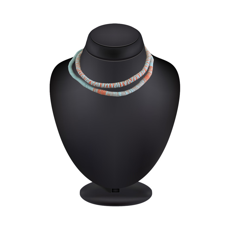 گردنبند زنانه مدل دوبل ساده