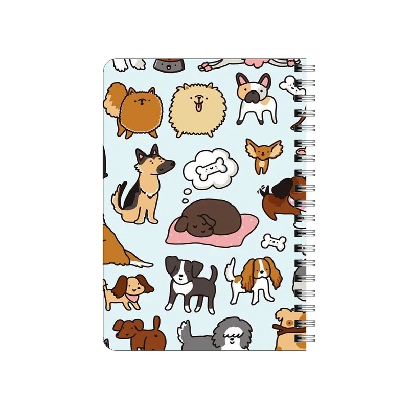 دفترچه یادداشت بامبیلیپ مدل چوبی طرح پترن هاپو و استخوان کد 6931109