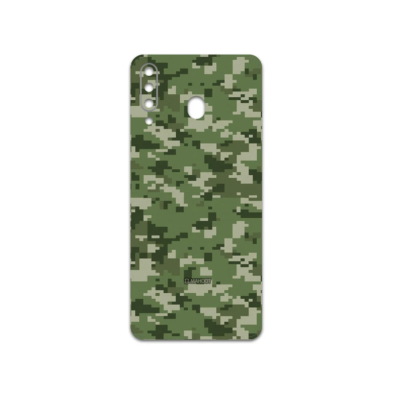 برچسب پوششی ماهوت مدل Army-Green-Pixel مناسب برای گوشی موبایل سامسونگ Galaxy M30