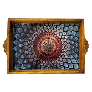 سینی چوبی مدل AHS005