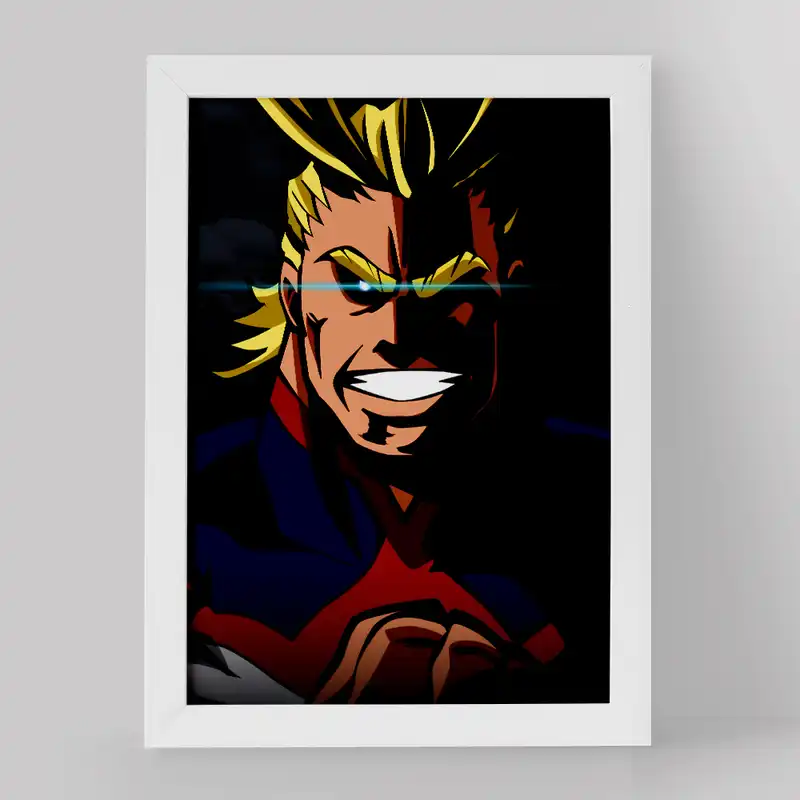 تابلو خندالو مدل آلمایت انیمه آکادمی قهرمان من کد 16158