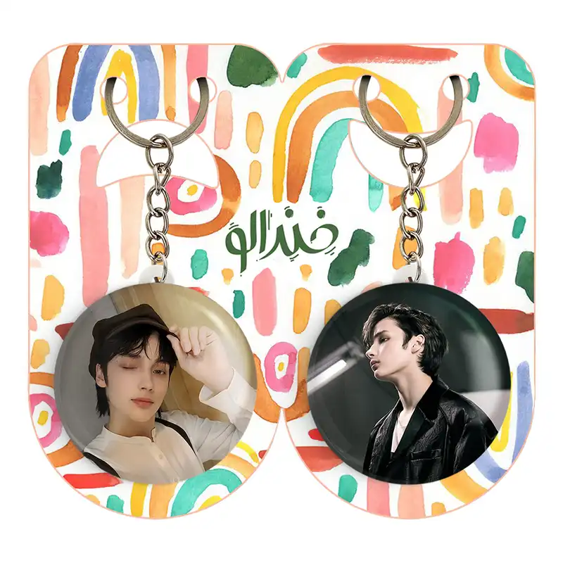 جاکلیدی خندالو مدل هیونینگ کای گروه تی اکس تی TXT کد 2001320020 مجموعه 2 عددی