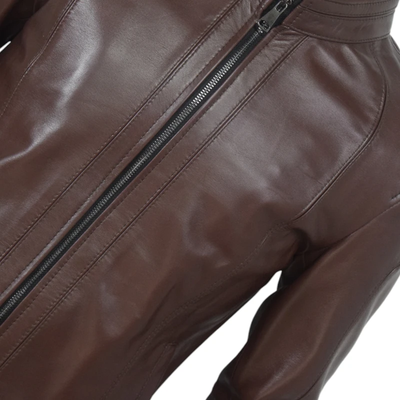 عکس شماره 61 : کت چرم مردانه چرمیران مدل شانون