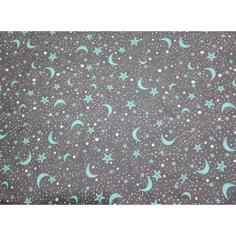 پارچه ملحفه مدل ماه و ستاره کد 3 A